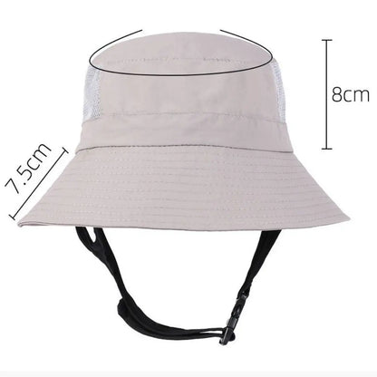 Waterproof Adjustable Chin Strap Fishing Bucket Hat
