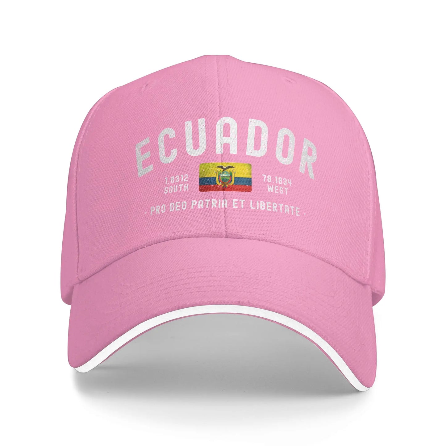 Ecuador Flag Baseball Cap