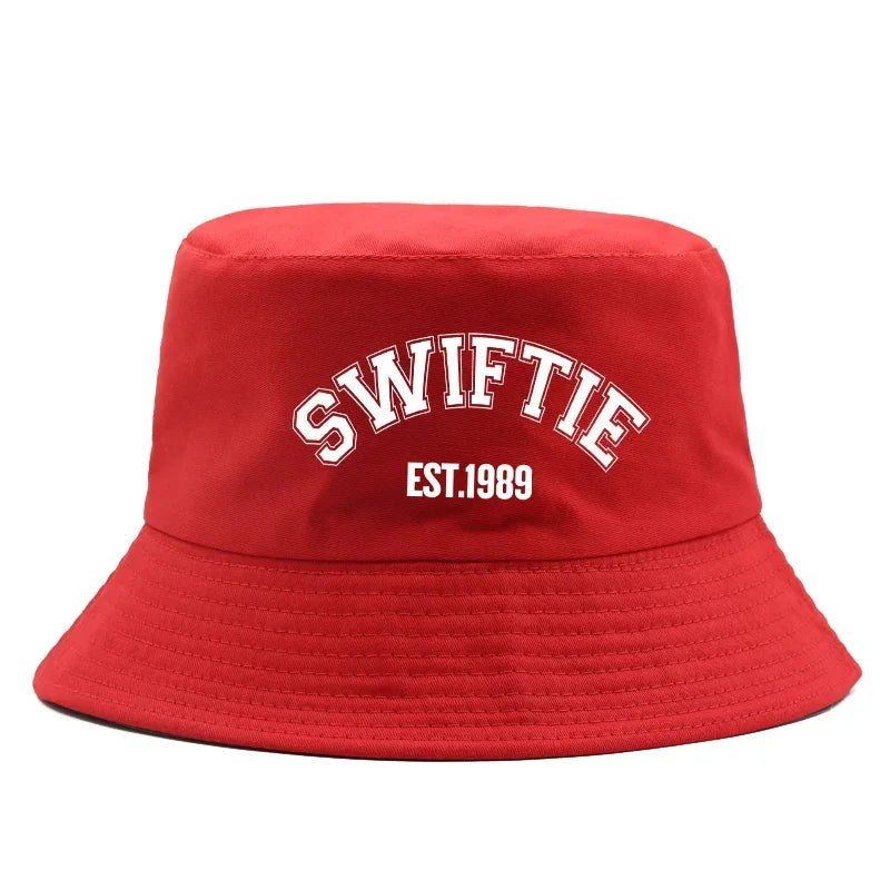 1989 Print Cotton Concert Bucket Hat Unisex