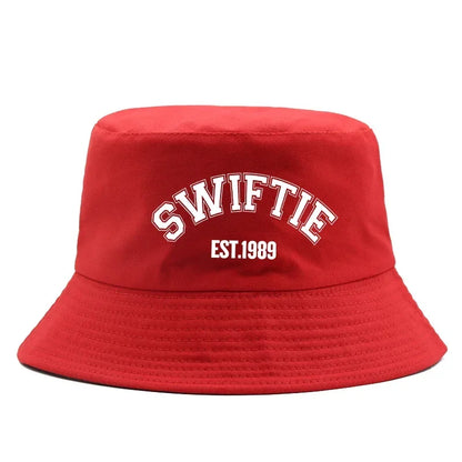 1989 Print Cotton Concert Bucket Hat Unisex