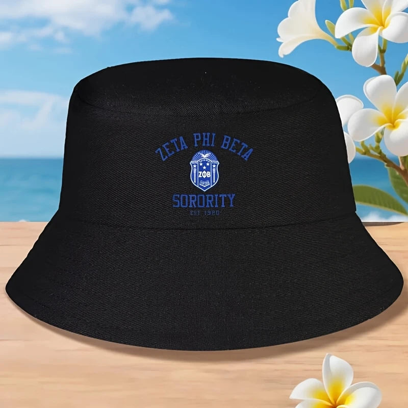 Zeta Phi Beta Sorority Bucket Hat
