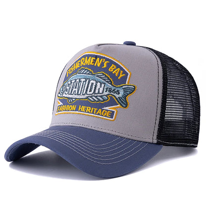 Unisex Summer Fishing Baseball Cap