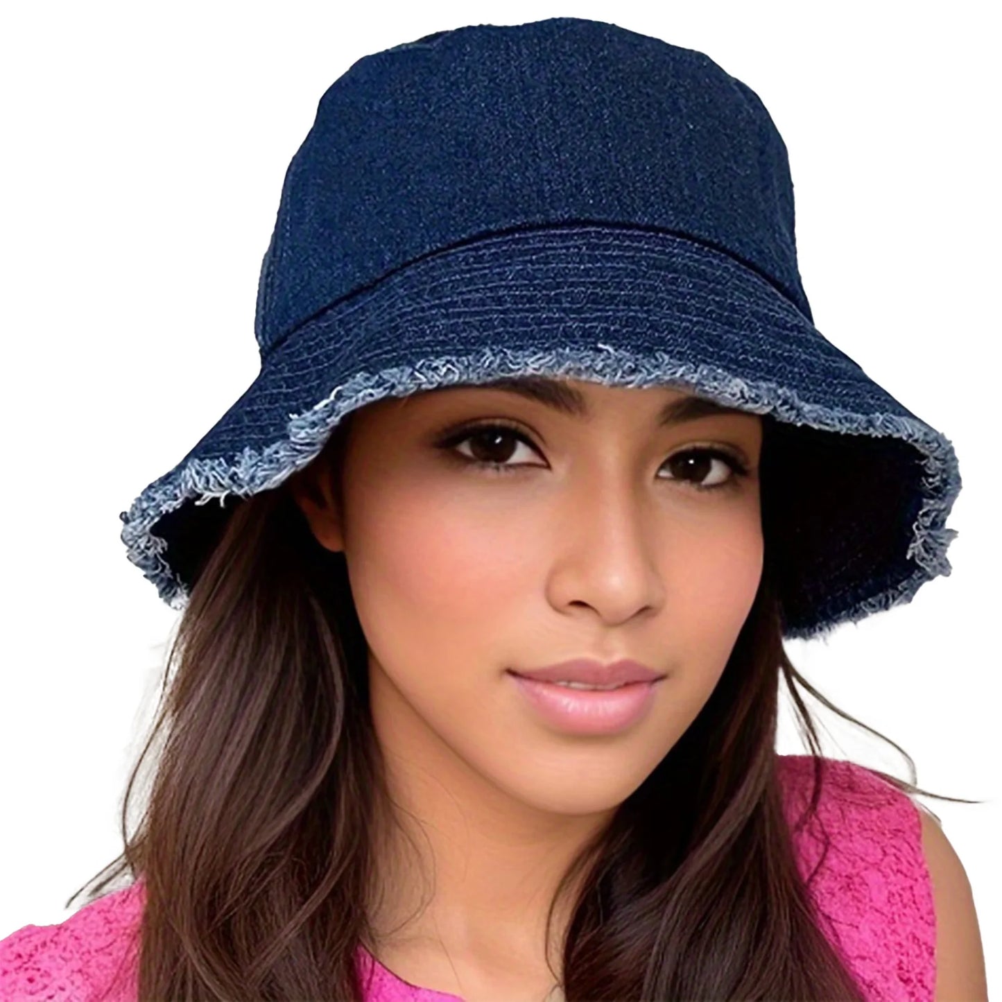 Trendy Bucket Hat Fisherman Bucket Hat Solid Color Retro Style