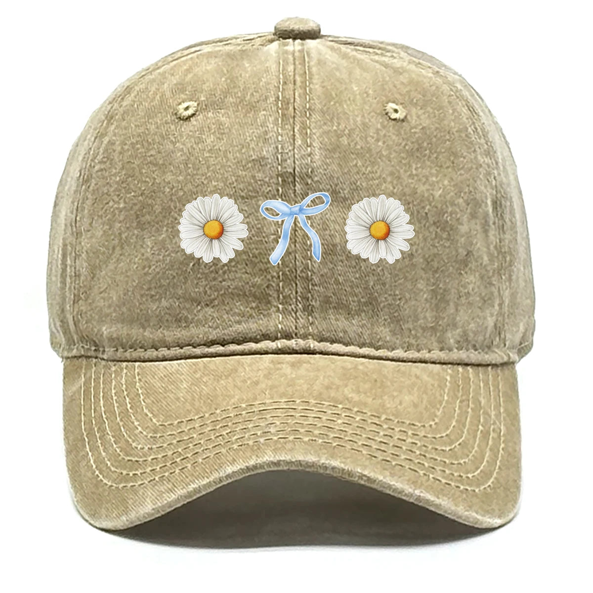 Adjustable Summer Cap For Women Men Flower Baseball Cap