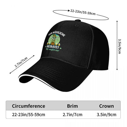 Der Hässliche Heiratet Owl Baseball Cap