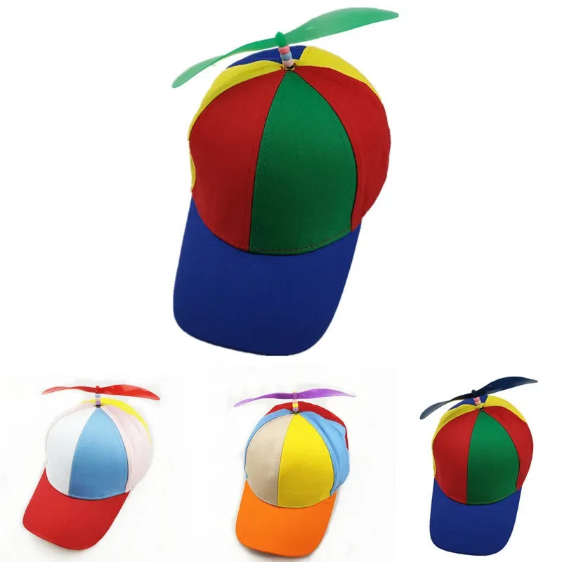 Fashion Colorful Bamboo Dragonfly Patchwork Baseball Cap Adult Size 52-61Cm