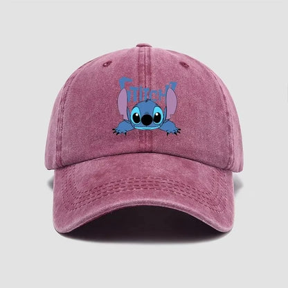 Stitch Kawaii Anime Snapback Baseball Cap