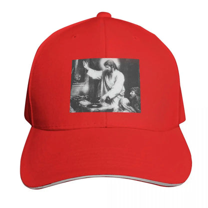 DJ Jesus Salvation Sound Two Tone Baseball Cap