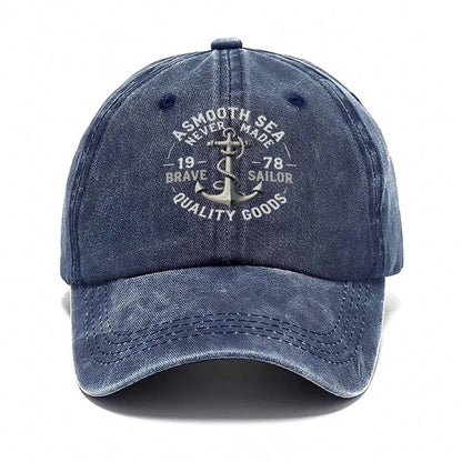 Vintage Washed Denim Baseball Cap