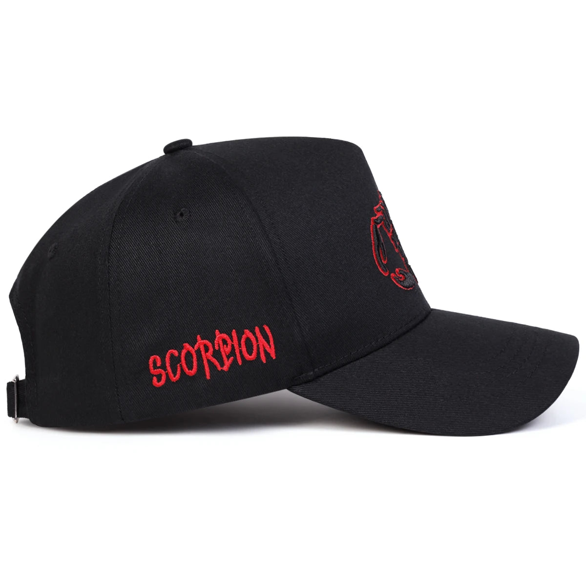 Unisex Scorpion Embroidery Baseball Caps Spring Autumn Outdoor