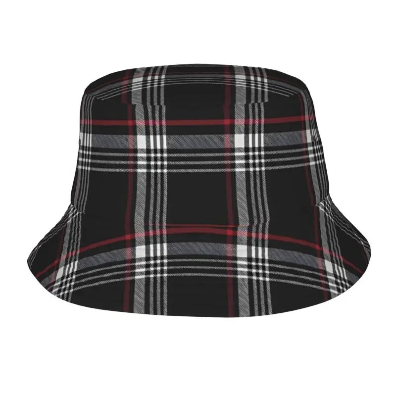 Custom Tartan Bucket Hat Sun Beach Packable Fisherman Cap