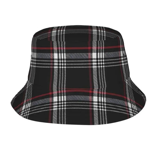 Custom Tartan Bucket Hat Sun Beach Packable Fisherman Cap
