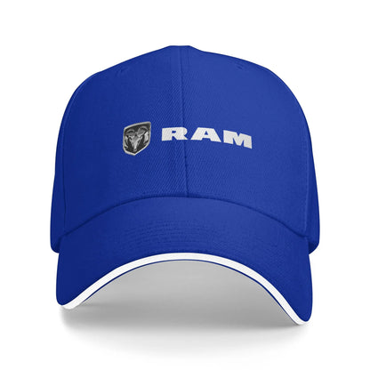 RAM Logo Baseball Cap Casual Couple Women Trucker Hat