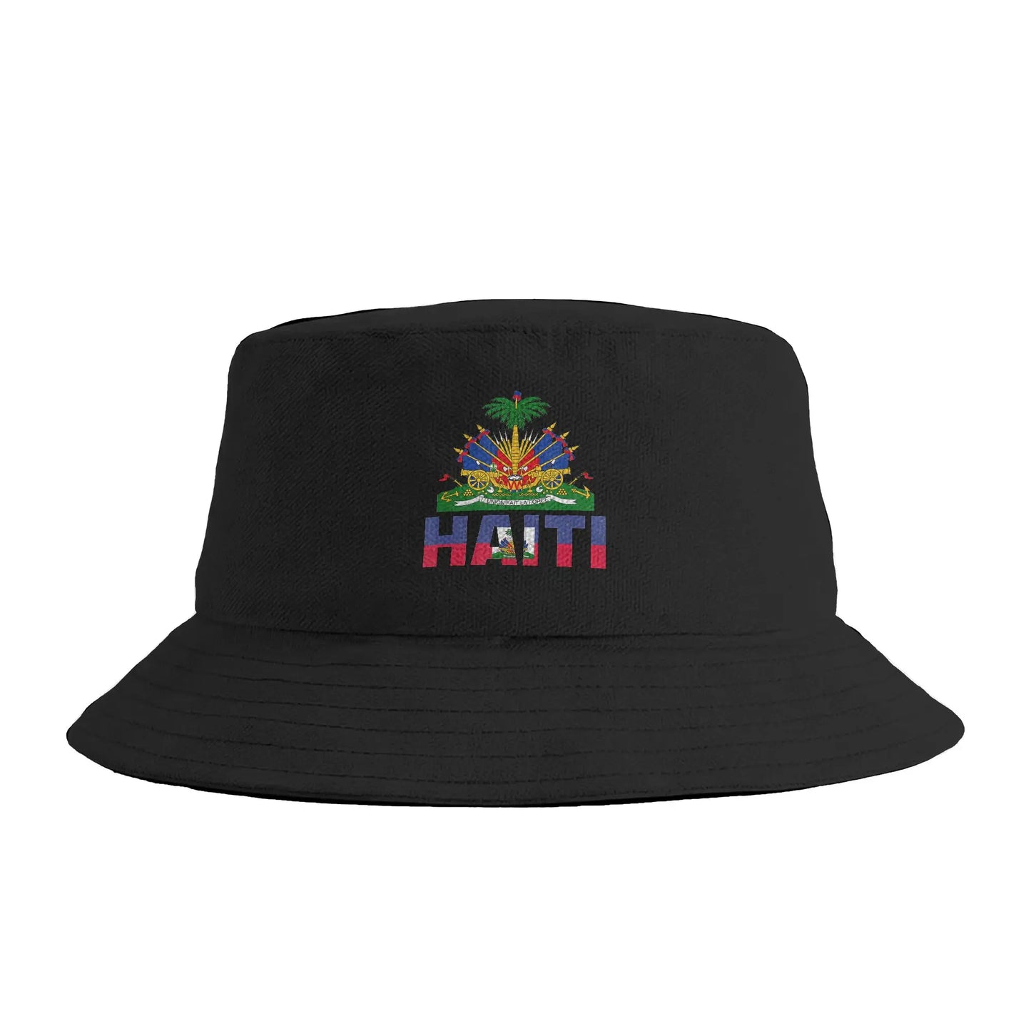 Haiti Outfit Haitian Flag Bucket Hat Summer Casual