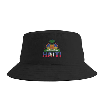 Haiti Outfit Haitian Flag Bucket Hat Summer Casual