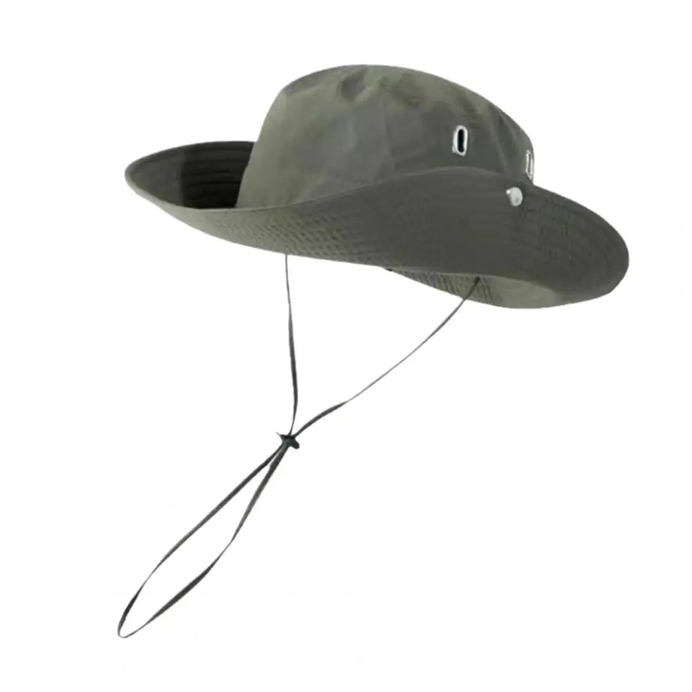 Wide Brim Breathable Quick-Dry Fishing Bucket Hat
