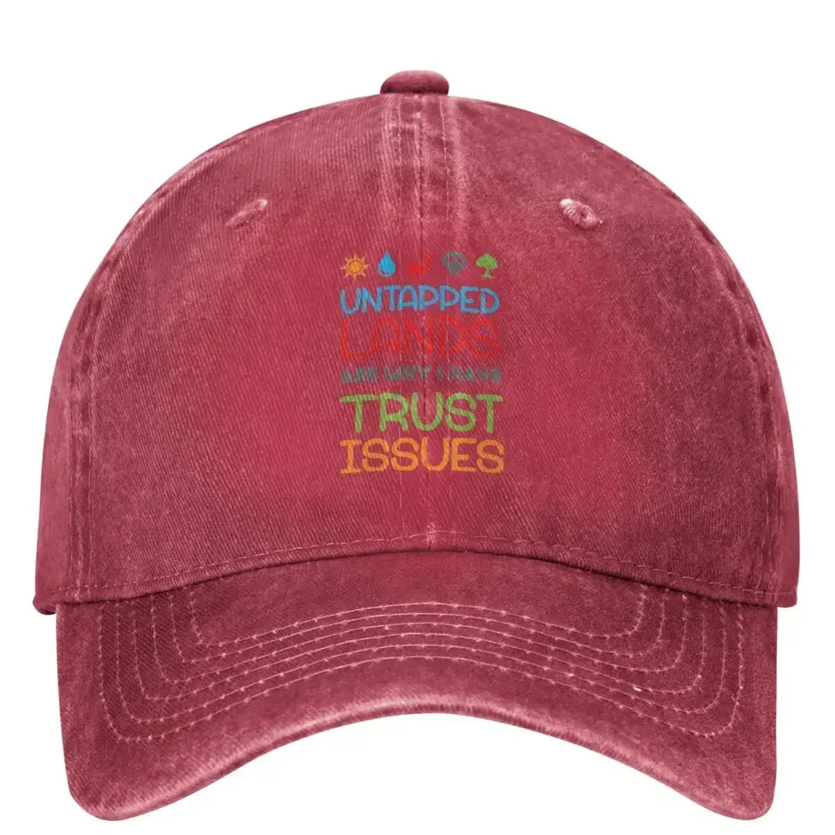 Untapped Lands Trust Issues Washed Baseball Cap