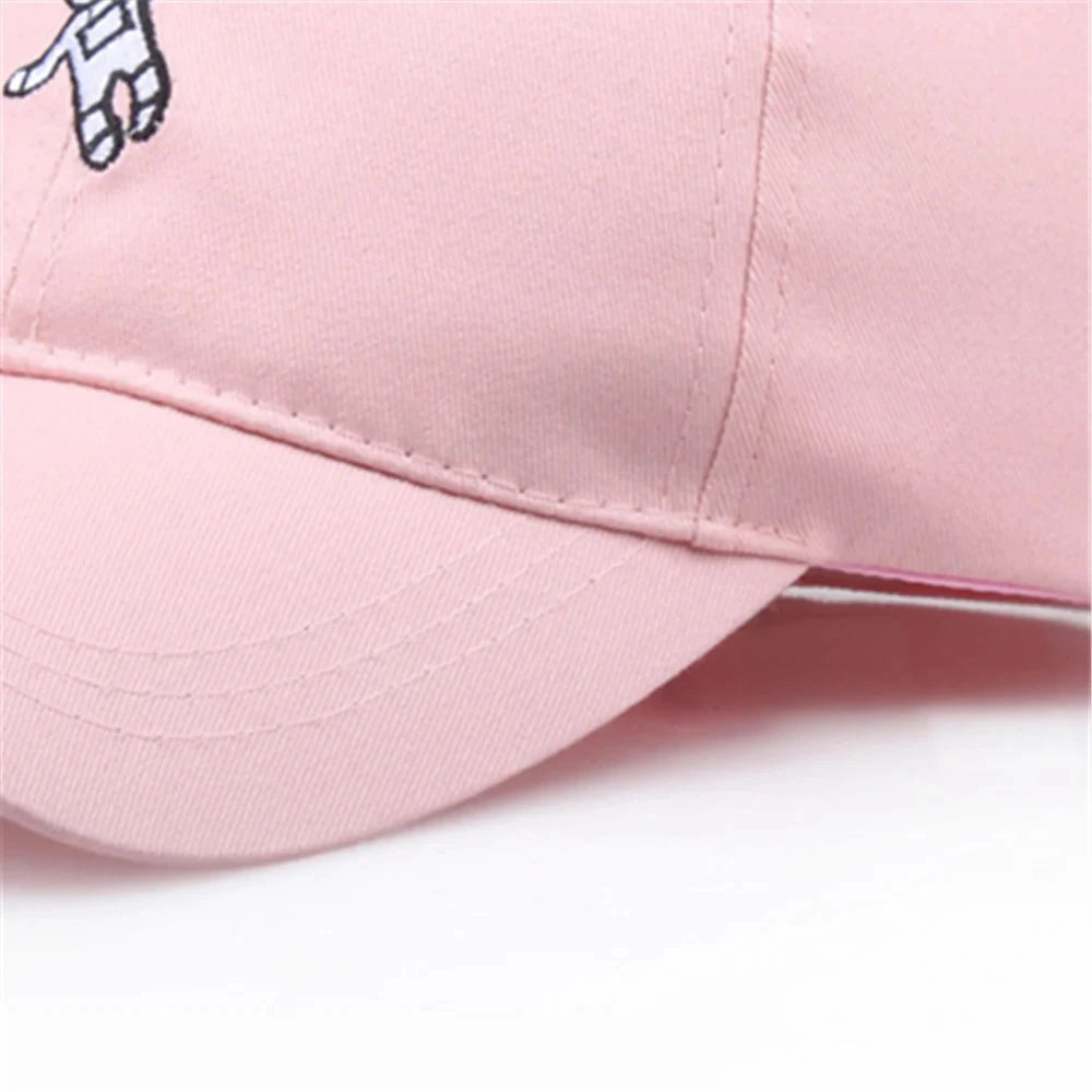 Astronaut Embroidered Snapback Baseball Cap