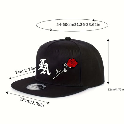 Breathable Soft Fabric Logo Snapback Cap