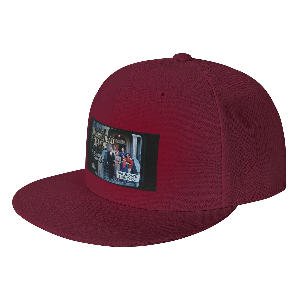 Classic Television Promos Marblehead Manor Flat Brim Snapback Cap