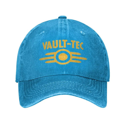 Vault Tec Logo Fallouted Game Sun Baseball Cap Unisex Teens