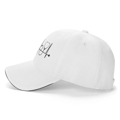Spring Stethoscope Heartbeat Retro Trucker Baseball Cap