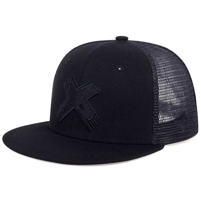 Luxury Adjustable Unisex Hip-Hop Trucker Snapback Cap