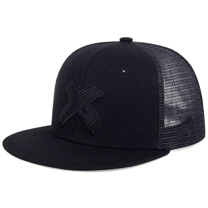 Luxury Adjustable Unisex Hip-Hop Trucker Snapback Cap