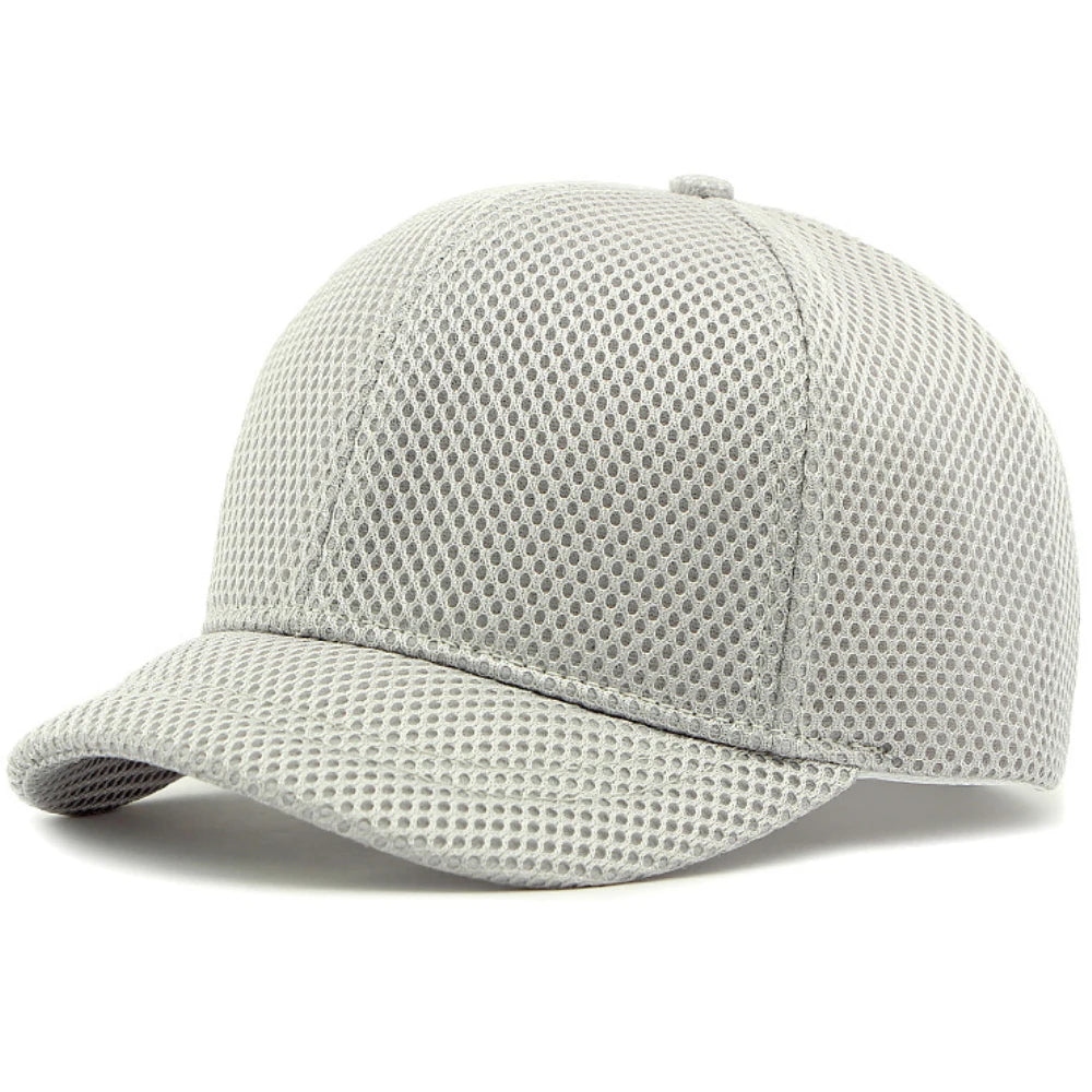 5cm Short Brim Baseball Cap Male 6 Panels Baseball Hat