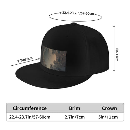 Fashion City View From Below Snapback Cap