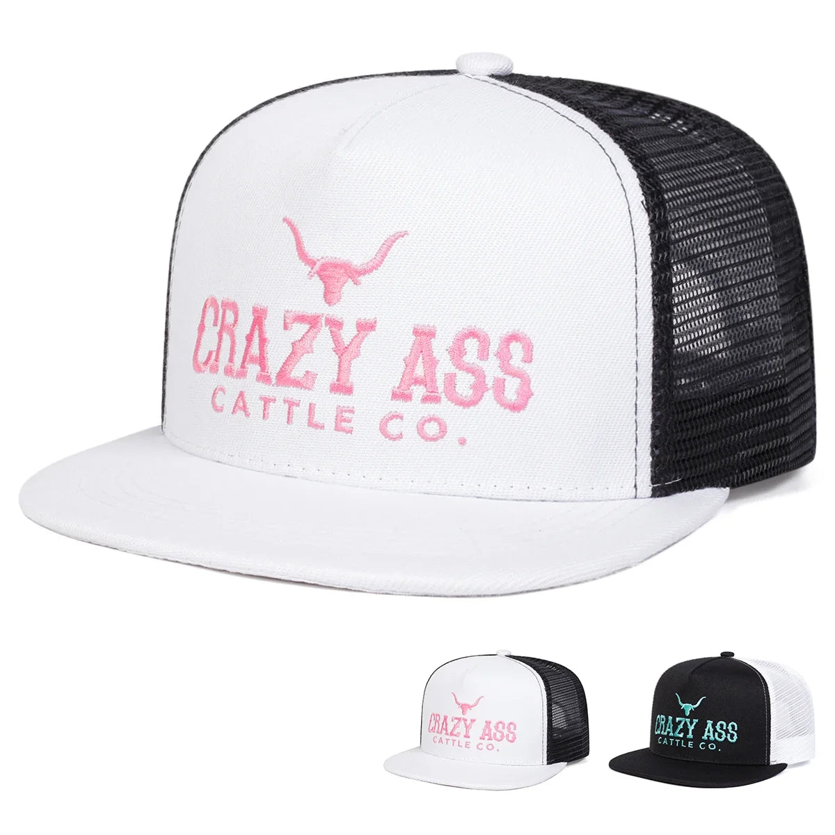 CRAZY ASS CATTLE CO Snapback Cap