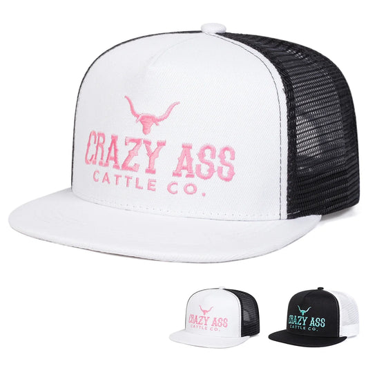 CRAZY ASS CATTLE CO Snapback Cap