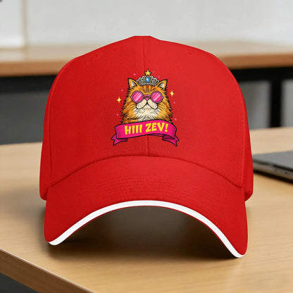 Princess Cat Meme Hi Zev Baseball Cap