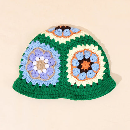 Rainbow Flower Mandala Bucket Hat