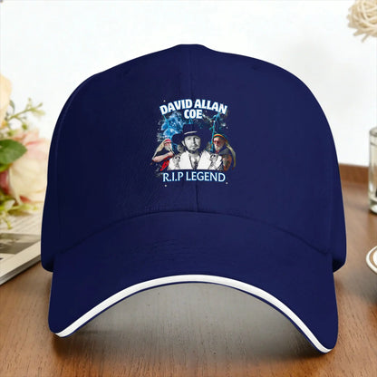 David Allan Coe Memorial Tribute Retro Baseball Cap