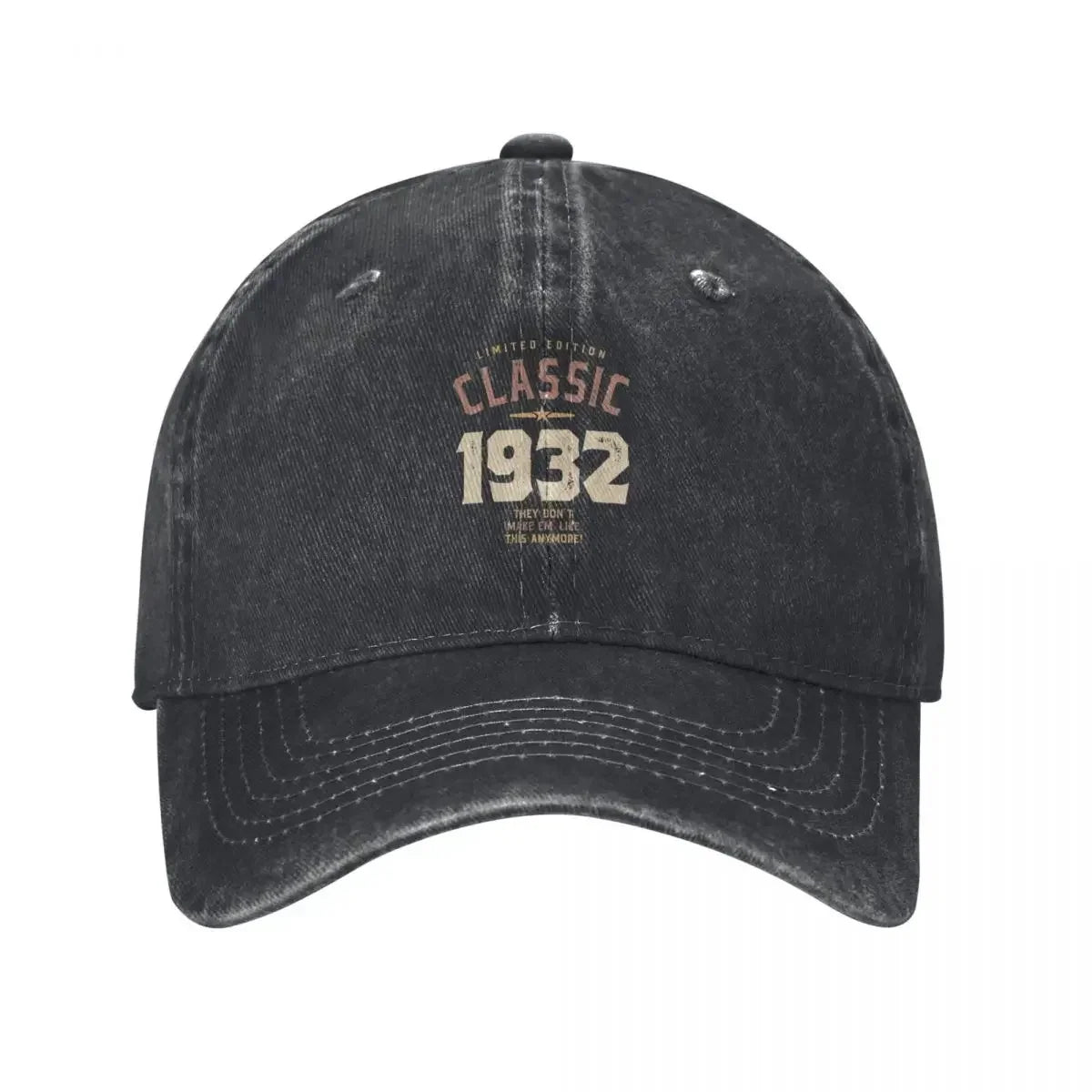 Classic 1932 Vintage Birthday Baseball Cap
