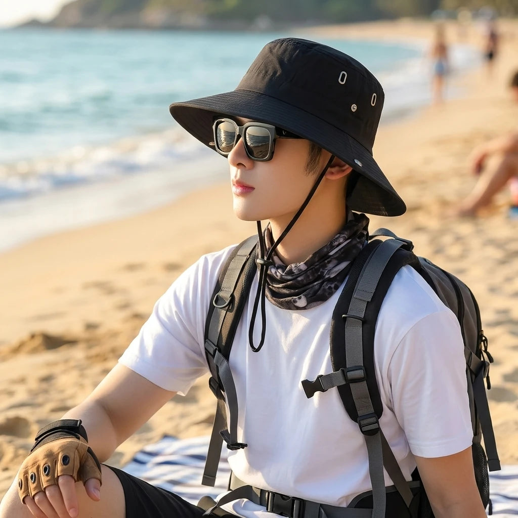 Waterproof Quick-Dry UV Protection Hiking Bucket Hat