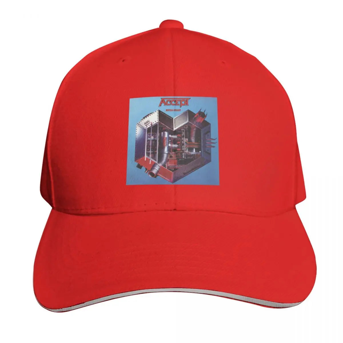 Accept Metal Heart Two-Tone Baseball Cap