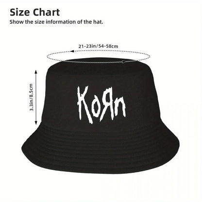 Korn Band Logo Nu Metal Bucket Hat