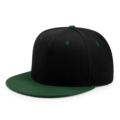 Wholesale 40 Colors Adjustable Flat Peak Snapback Caps Lady Fashion Polyester Plain Baseball Hat Men Hiphop Blank Sport Cap Adijustable 55-60cm