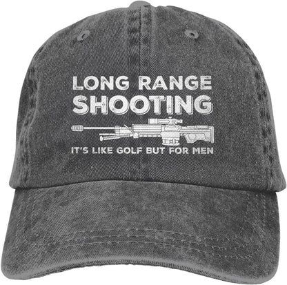 Funny Shooting Golf Quote Baseball Cap