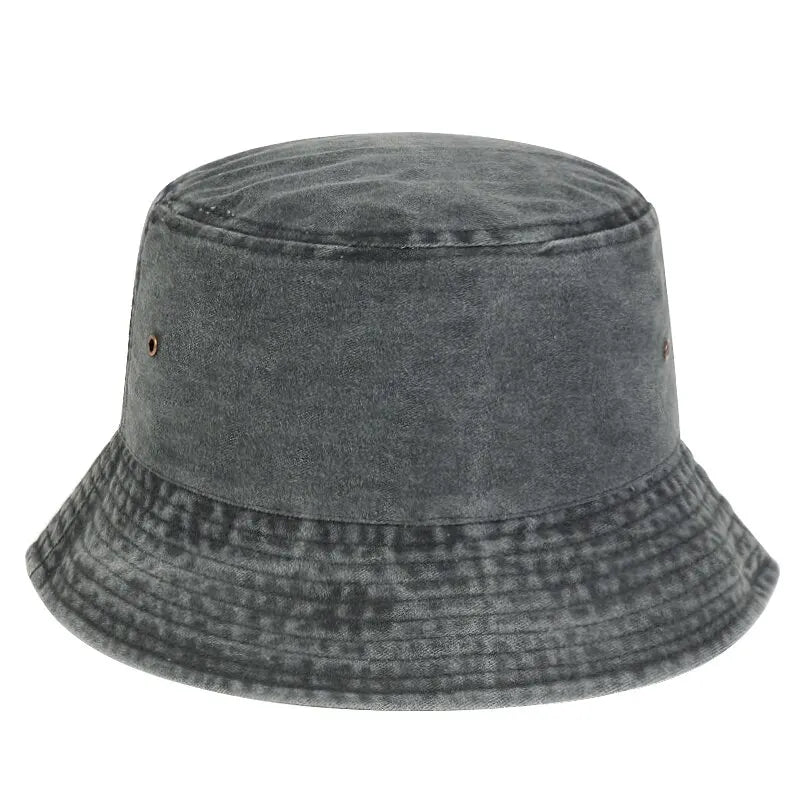 Unisex Solid Color Bucket Hat Outdoor Casual Cap