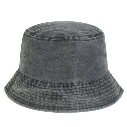 Unisex Solid Color Bucket Hat Outdoor Casual Cap
