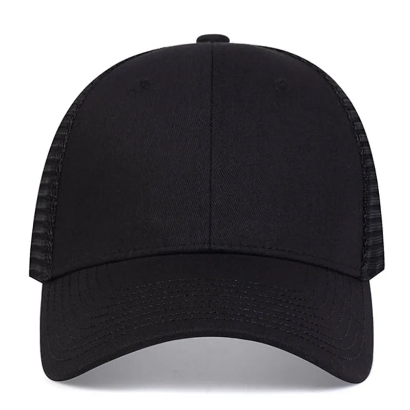 Unisex Light Plate Baseball Net Caps Spring And Summer Outdoor
