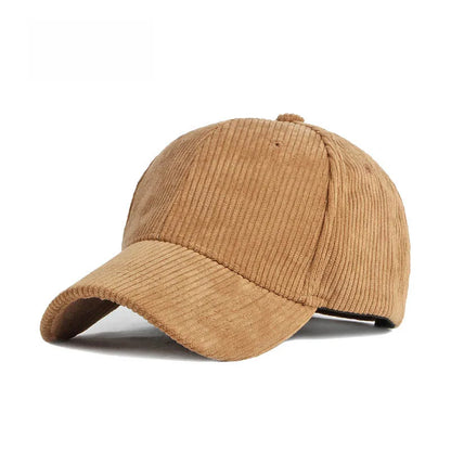 Fashion False Suede Baseball Caps For Men Women Autumn Winter Solid Retro Snapback Hip Hop Hat Unisex Street Adjustable Sun Caps
