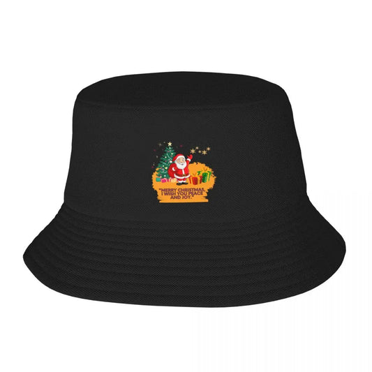 Christmas Holiday Print UV Protection Bucket Hat Design
