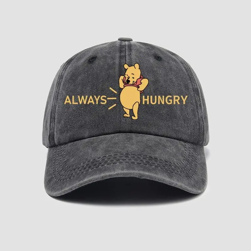 Cute Pooh Bear Adjustable Baseball Cap