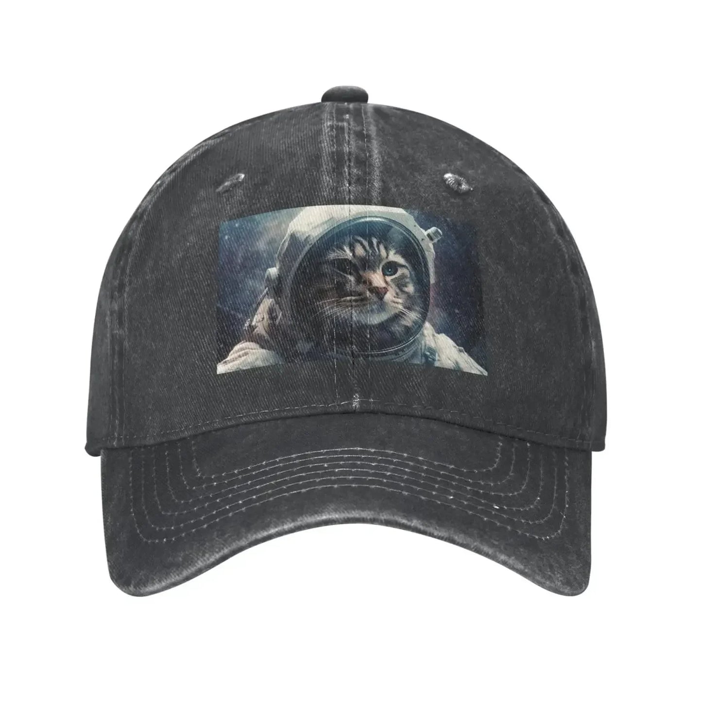 Astronaut Cat Space Baseball Cap