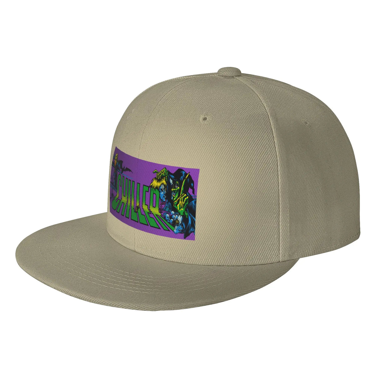 Chiller Retro Arcade Gaming Graphic Snapback Cap