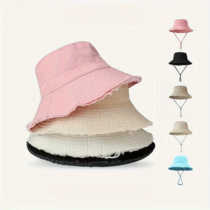 Hairy Fisherman Hat Women's Summer Style